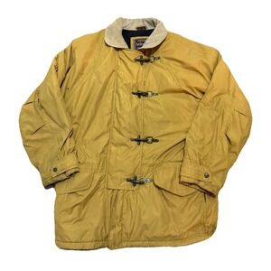 ANDREW MARC Rare Fireman's Jacket 90s Retro Lobster Clasps Men's‎ Sz M